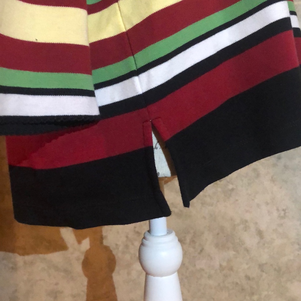 Alfred Dunner Petite Star-Studded Striped Top - Picture 3 of 8